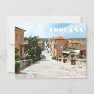 Carte Postale Toscane — Italie