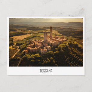 Carte postale Toscane, Italie