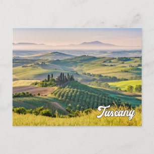 Carte Postale Toscane, Italie