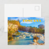 Carte Postale Toscane — Italie (Devant / Derrière)