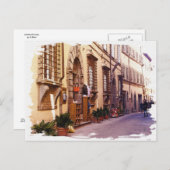 Carte Postale Toscane. Italie. Cortona. (Devant / Derrière)