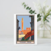 Carte Postale Toscane - Sienne (Debout devant)