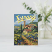 Carte Postale Toscane vintage (Debout devant)