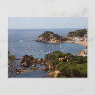 Carte Postale TOSSA DE MAR. Ville située sur la Costa Brava.