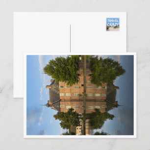 Carte Postale Tôt le matin, Château de Cannenburg, Pays-Bas