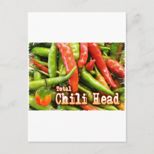 Carte Postale Total Chef du Chili (Devant)
