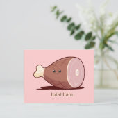 Carte Postale Total du jambon (Debout devant)