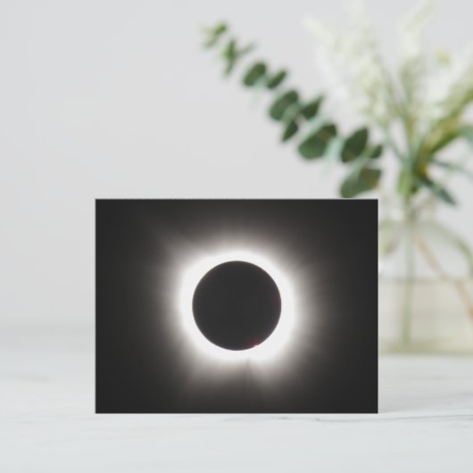 Carte postale Total Éclipse Solaire (Debout devant)
