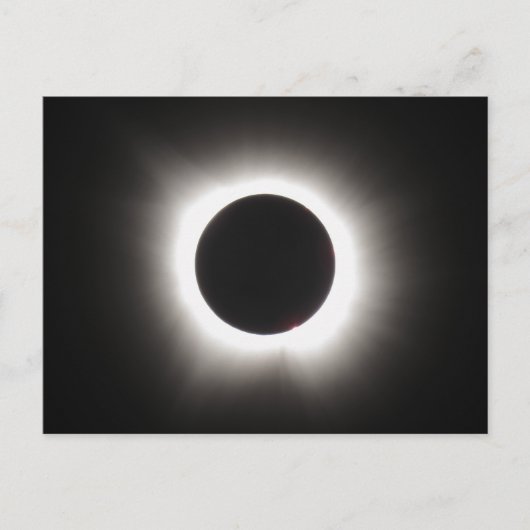 Carte postale Total Éclipse Solaire (Devant)