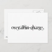 Carte Postale Total en charge (Devant / Derrière)