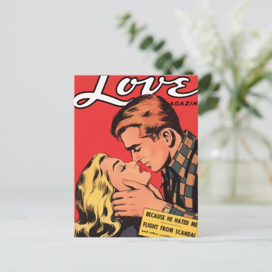 Carte Postale Totalement amoureux (Debout devant)