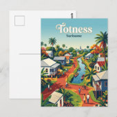 Carte Postale Totness Suriname (Devant / Derrière)