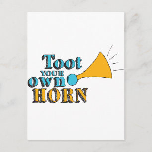 Carte Postale Toto your own Horn Art inspirationnel Horn Art