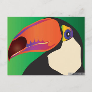 CARTE POSTALE TOUCAN
