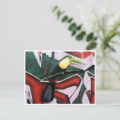 Carte Postale toucan (Debout devant)
