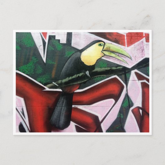 Carte Postale toucan (Devant)
