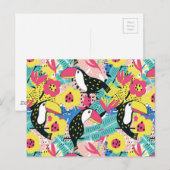 Carte Postale Toucan (Devant / Derrière)