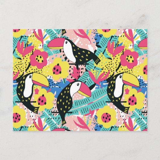 Carte Postale Toucan (Devant)