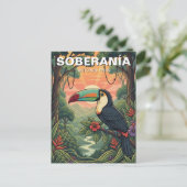 Carte Postale Toucan dans le Parc national de Soberania Panama (Debout devant)