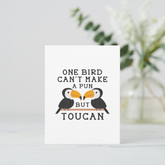 Carte Postale Toucan Pun (Debout devant)