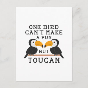 Carte Postale Toucan Pun