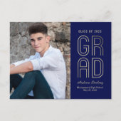 Carte postale Touch of Class Graduation Faire-part (Devant)