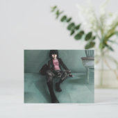 Carte Postale Touche de rose (Debout devant)