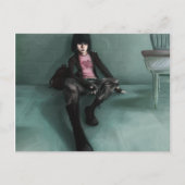 Carte Postale Touche de rose (Devant)