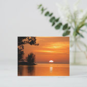 Carte Postale Touche West Florida Sunset (Debout devant)