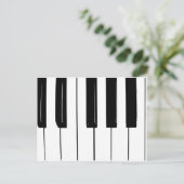 Carte Postale Touches de piano (Debout devant)
