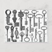 Carte Postale Touches vintages (Devant)