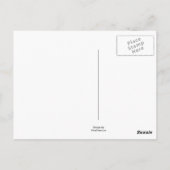 Carte Postale Touchez une feuille... (Dos)