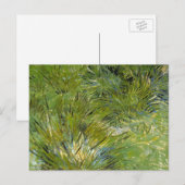 Carte Postale Touffes d'Herbe par Vincent van Gogh (Devant / Derrière)