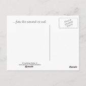 Carte Postale Toujours à vous (Dos)