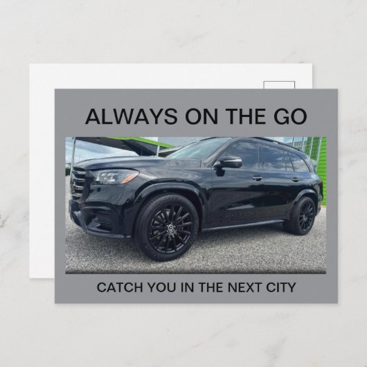 Carte Postale Toujours en mouvement (Devant / Derrière)