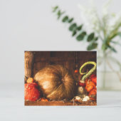 Carte Postale Toujours la vie avec les Citrouilles (Debout devant)