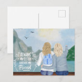 Carte Postale Toujours ma soeur (Devant / Derrière)