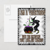 Carte Postale toujours manger des enfants (Devant / Derrière)