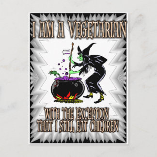 Carte Postale toujours manger des enfants