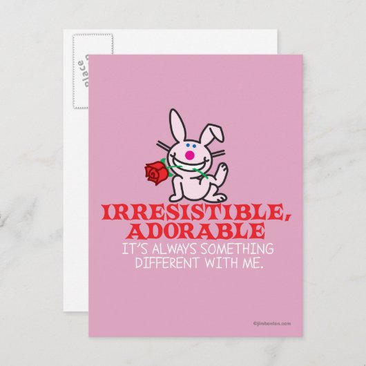 Carte Postale Toujours quelque chose de différent (Devant / Derrière)