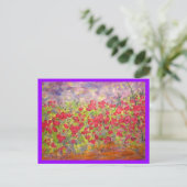 Carte Postale toujours rose (Debout devant)