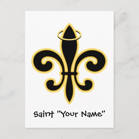 Carte Postale Toujours un SAINT (Devant)