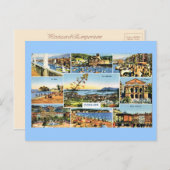 Carte Postale Toulon, Early multiview card, 1920 (Devant / Derrière)