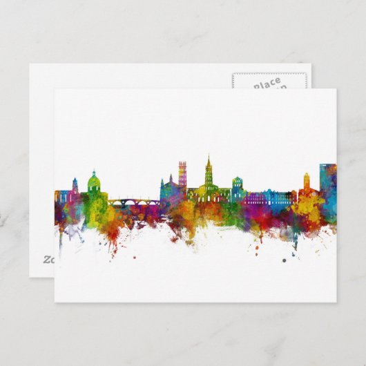 Carte Postale Toulouse (Devant / Derrière)