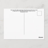 Carte Postale Toulouse-Lautrec (Dos)