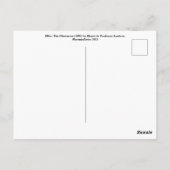 Carte Postale Toulouse-Lautrec (Dos)