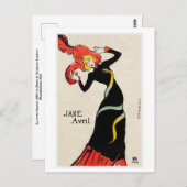 Carte postale Toulouse-Lautrec (Devant / Derrière)