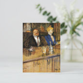 Carte Postale Toulouse-Lautrec - Au Café, le Client (Debout devant)