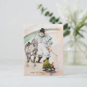 Carte Postale Toulouse-Lautrec, Clown de cirque avec Cheval et S (Debout devant)