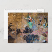 Carte Postale Toulouse-Lautrec - Danse Maure / Les Almehs (Devant / Derrière)